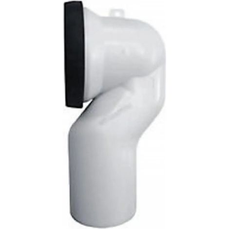 Curva tecnica regolabile da cm 6 a 15 per wc di Ceramica Azzurra