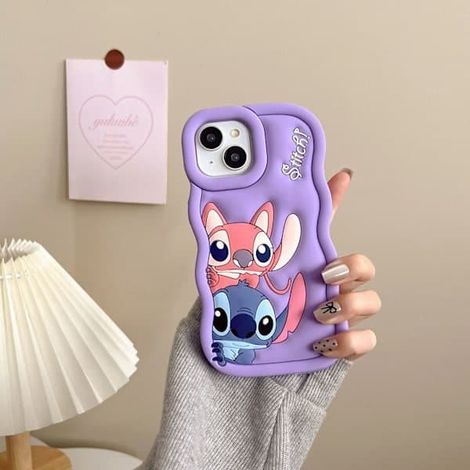 Coque en silicone Stitch - Violette pour iPhone 11 Pro (1/2)