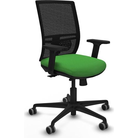 Chaise de bureau piqueras y crespo Yunquera noir mousse haut de gamme (1/2)