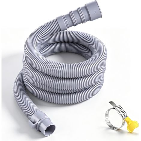 Tuyau de vidange pliable pour caravane 3m, pour raccords de 32 à 42 mm (1/5)