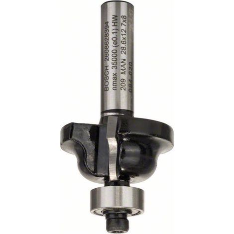 FRESA PER PROFILI B LARGH. 8 MM R. 4 MML. 54 MM