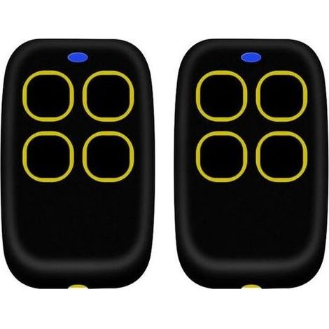 Stück universelle 4-in-1-Torfernbedienung, universelle Multifrequenz-Fernbedienung mit Rolling Code von 250 bis 913 MHz. Programmierbare Torfernbedienung, aktualisierte Version mit Kompatibilitätslist (1/5)