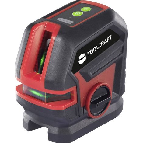 TOOLCRAFT Laser a croce Laser verde, autolivellante Raggio di azione (max.): 30 m (1/5)