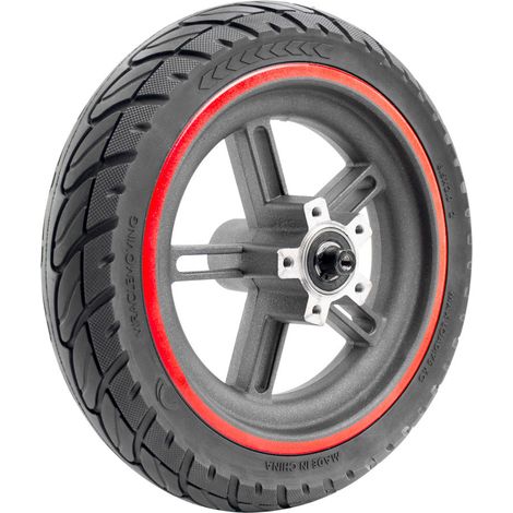 Pneu plein antidérapant et résistant à l'usure, compatible avec la roue arrière en nid d'abeille du scooter M365 1s. (1/5)