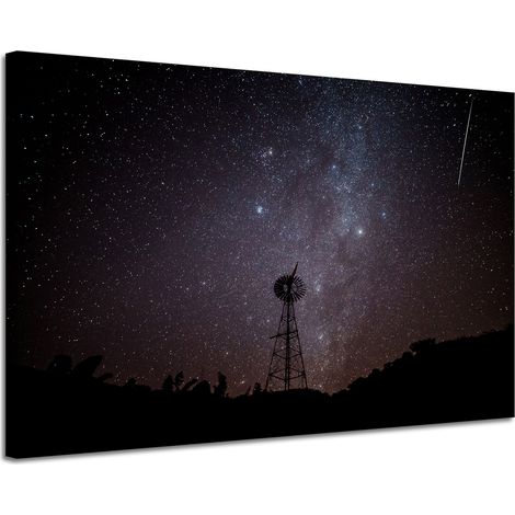 Leinwanddruck Weltraum-Sternschnuppe 120x80cm