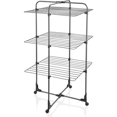 Leifheit - Tendedero de ropa Classic Tower 270, negra 81470 (1/5)