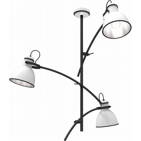 Candellux Zumba lampada a soffitto nera 3xE14 64cm (1/2)