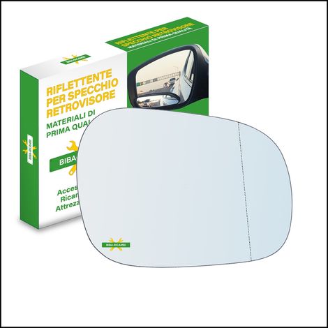 Vetro specchio retrovisore asferico lato dx-passeggero