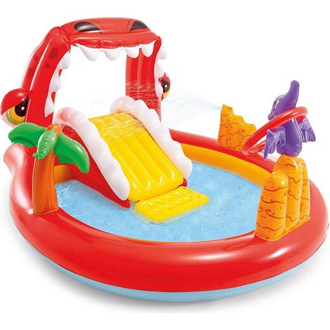 INTEX Happy Dino RED 1.96m x 1.70m x 1.07m (1/5)