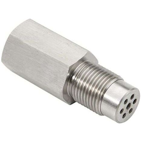 Extensión de sensor de oxígeno para automóvil M18x1.5, adaptador espaciador universal de acero inoxidable (1/4)