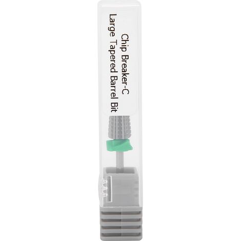Foret à tête plate en acier tungstène pour polissage et meulage des ongles, outil de manucure. (1/5)