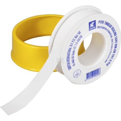 Cinta de PTFE 12 x 0,1 mm 12 m Griffon GRIFFON SP6150016