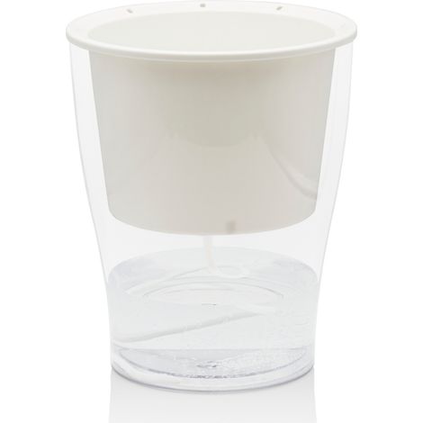 Vaso rotondo autoinnaffiante per piante 17,3x 21,2 Ason Large (1/5)