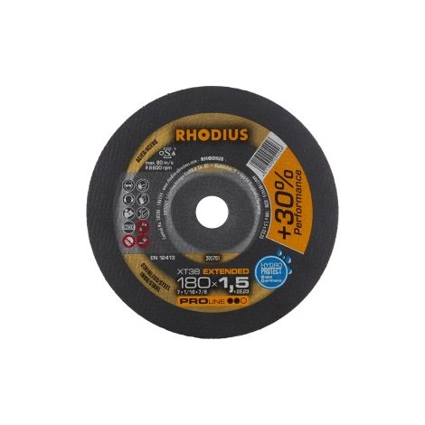 Trennscheibe 180x1,5x22 mm XT38 25 Stück. (1/2)
