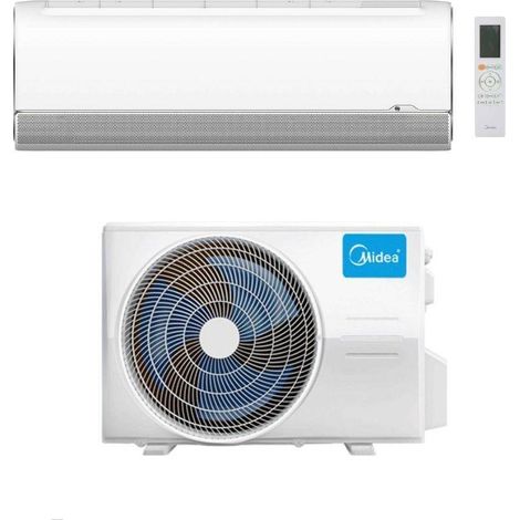 Midea Climatizzatore Monosplit BreezeleSS+ 12000 btu MSFAAU-12HRFN8B Wi-Fi Inverter R-32 Classe A+++