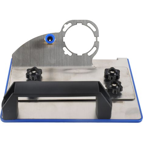 Support de meuleuse d'angle, base, outil de coupe et de chanfreinage à 45° pour carrelage, support portable et réglable (1/5)