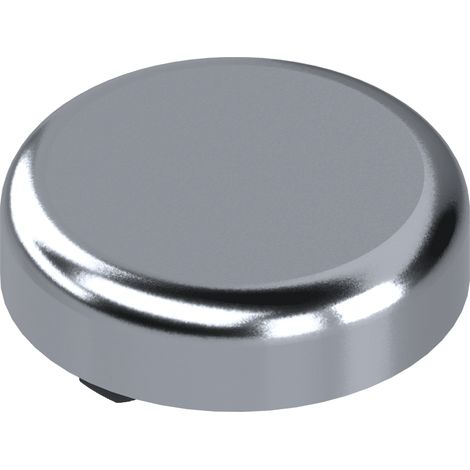 BLUM CLIP top Topfabdeckung - Glastürscharnier rund, Kunststoff verchromt (1/3)