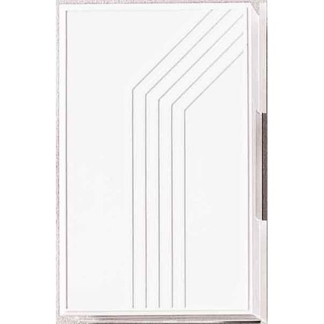 Carillon filaire 2 notes avec transformateur – Portée jusqu'à 60 m – Son électromécanique 80 dB – Applications extérieur – Friedland