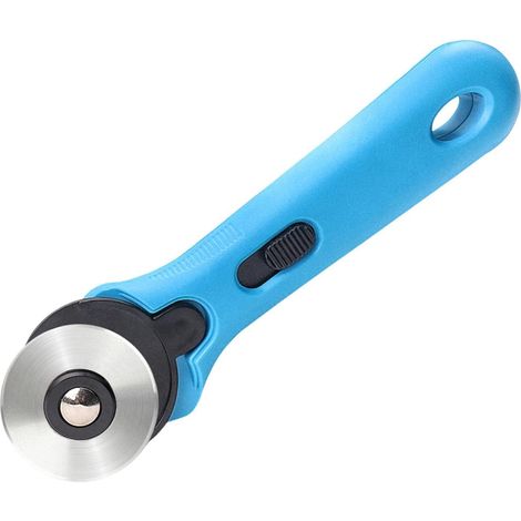 Outil de coupe rotatif, coupe rotative à changement rapide  Cutter rotatif en tissu avec poignée ergonomique, cutter rotatif pour bricolage, couture, matelassage