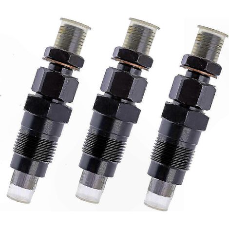 Injecteurs de carburant (lot de 3) compatibles avec les composants du moteur Doosan SOLAR 015PLUS S018VT (1/5)