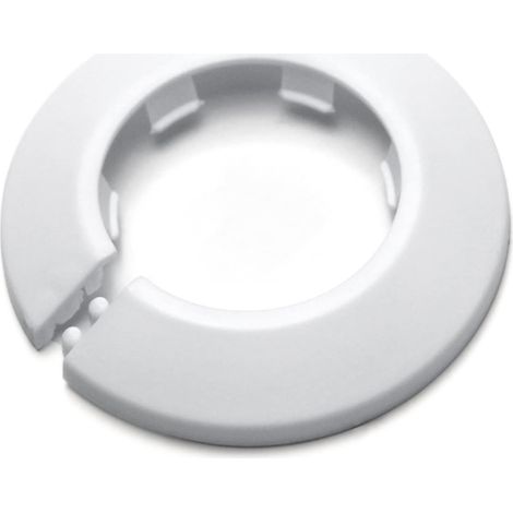 1 cache-tuyau en plastique PP de 4 cm de diamètre extérieur pour décoration de tuyau mural de tuyau d'eau blanc de radiateur en plastique PP 40 mm (1/5)