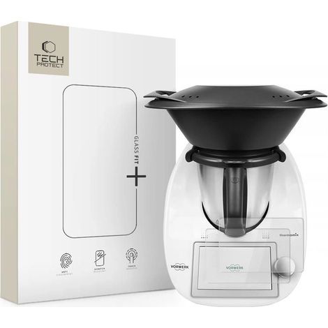 Tech-Protect Glass Fit+ confezione da 2 vetri temperati per Thermomix TM6 - trasparenti