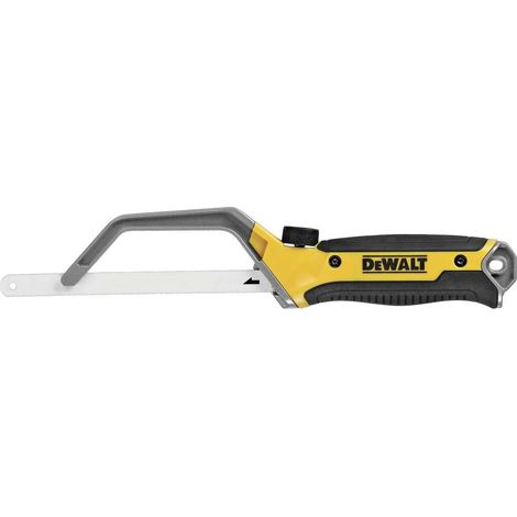 Scie à métaux 300 mm – Longueur réglable 10/12 pouces – Pour coupes précises dans espaces confinés – DeWALT