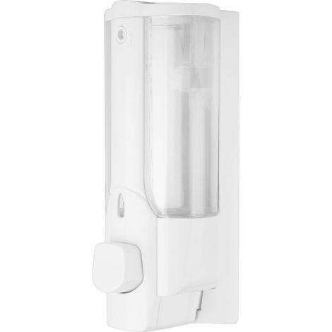 350 ml Wandspender aus Kunststoff für Badezimmer, Hotel, Seife, Flüssigseife, Shampoo und Lotion (manuell) (1/5)
