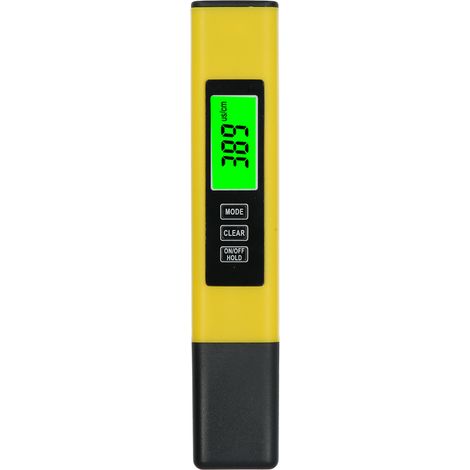 Testeur de Qualité d'Eau Numérique Professionnel 3-en-1 Pen - Mesure TDS, EC, Température Celsius/Fahrenheit - Domaine 0-9990PPM - ABS - Dosage Hygiène Piscine Aquarium Irrigation (1/5)