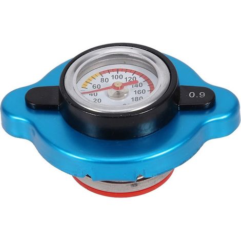 Couvercle de Réservoir D'eau, Couvercle de Bouchon de Réservoir D'eau Thermostatique Universel à Tête Moyenne, Jauge de Température de Pression. (1/5)