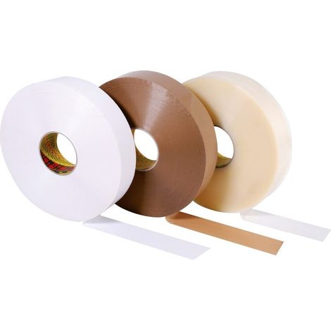 Ruban adhésif machine polypropylène Scotch® 3M 371 TRANSPARENT 48mmx990m - COLIS 6 ROULEAUX (1/2)