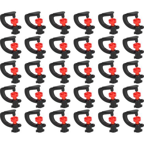 30 Gicleurs Rotatifs Type G Atomiseurs pour Jardin Serre Buse de Pulvérisation Suspendue (1/5)