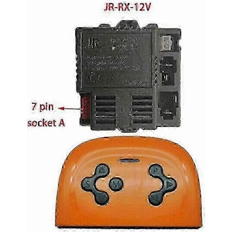 Récepteur Bluetooth 12 V pour accessoires de poussette, composant de poussette durable avec fonction télécommande (1/5)