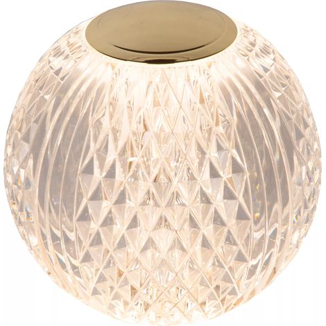 Lampada da tavolo sfera glamour 11 cm LED 2W Lucide (1/5)