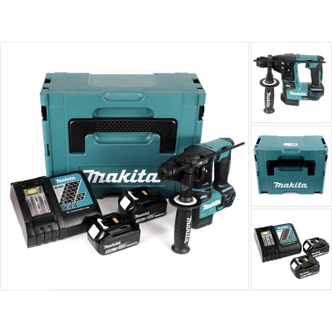 Makita DHR171RTJ Akku-Bohrhammer Brushless SDS Plus 18V 1,2 J + (1/5)