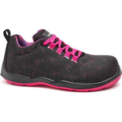 Scarpe antinfortunistiche donna Base Violet B0677C S3 SRC - 41 - Nero