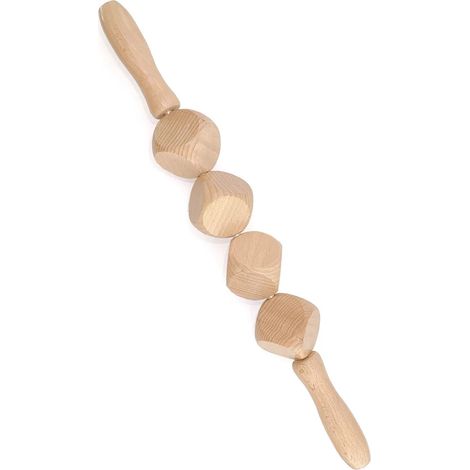 Filiyano-Appareil de massage des pieds en bois, réflexologie, massage thaï, acupuncture, massage par rouleau, méridiens, grattage, drainage