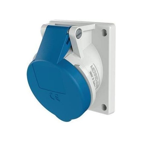 Mennekes 16A 1632 CEE-Wandsteckdose Blau IP44 (1/5)