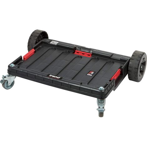 Plateforme modulaire à roulettes, base mobile 100 kg pour rangement (1/5)