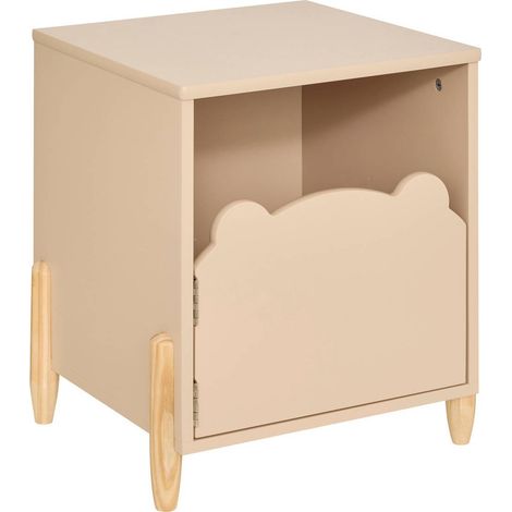 Comodino per bambini douceur beige 35,5x40 cm - Atmosphera créateur d'intérieur