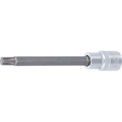 BGS Broca de impacto Longitud 140 mm Accionamiento cuadrado interno 12,5 mm (1/2") Perfil de cuña (para RIBE) M9 - 4174 (1/2)