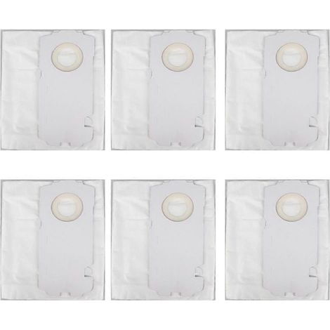 Compatible avec l'aspirateur FeStool 204308 CT 15 : 6 sacs à poussière de rechange, sac filtrant HEPA et kit d'accessoires. (1/5)