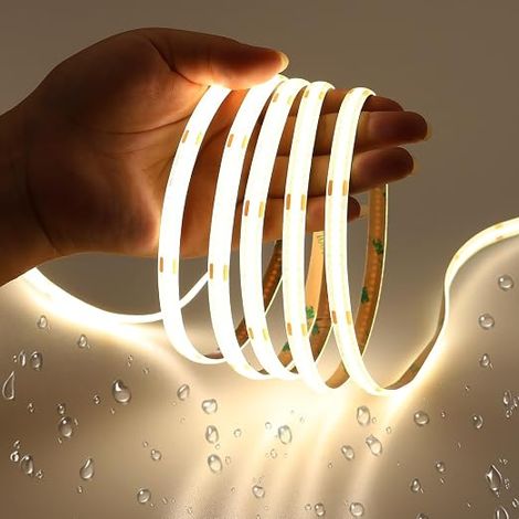 COB LED Strip 12V 6M 4000K Waterproof (1/5)