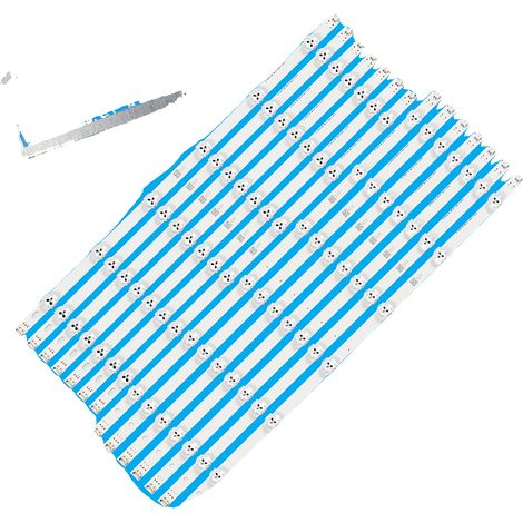 LED-Hintergrundbeleuchtungsstreifen, 1140 mm Länge, 12 LED-Perlen pro Streifen, kompatibel mit 55LN549C und anderen, 3V Spannung pro LED, enthält 14 (1/5)