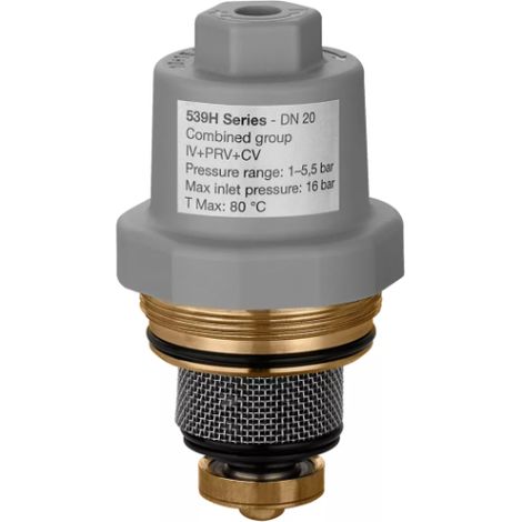 Cartuccia di ricambio per gruppo combinato per controllo pressione Caleffi 539005H  3/4”