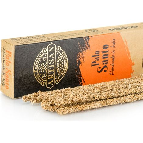 Bastoncini di incenso artigianali arrotolati in Palo Santo - Palo Santo