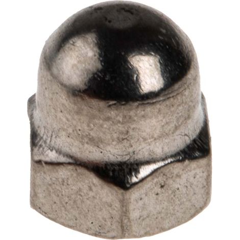 Écrou borgne, Acier Inoxydable A4 316, M4 ( Prix pour Boîte de 50 ) (1/2)