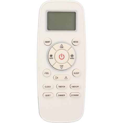 Hisense Klimaanlagen-Fernbedienung, Ersatzfernbedienung für Hisense DG11L1-03 DG11L1-04 AC, 2 AAA-Batterien erforderlich (nicht im Lieferumfang enthalten) (1/5)