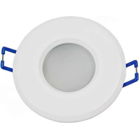 IP44 wasserdichte Einbau-Duschspotleuchte mit GU10-Fassung für P4-Beleuchtung – Weiß (1/5)