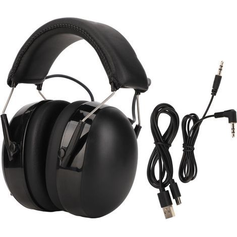 Casque de Protection auditive Bluetooth 5.0, antibruit, casque électronique multifonctionnel, protège-oreilles pour la tonte (1/4)
